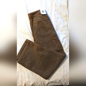 NWT Gap Teen Carpenter cargo jeans size 8